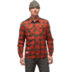 Norrona Svalbard Flannel Shirt - Mens, Rooibos Tea/Slate Grey, Extra Large, 2404-19-5516-XL