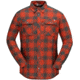 Norrona Svalbard Flannel Shirt - Men's, Rooibos Tea/Slate Grey, Extra Large, 2404-19 5516 XL