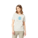 Norrona Svalbard Wool T- Shirt - Womens, Ecru/Heritage Blue, Medium, 7042698430892