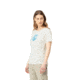 Norrona Svalbard Wool T- Shirt - Womens, Ecru/Heritage Blue, Medium, 7042698430892