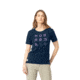 Norrona Svalbard Wool T- Shirt - Womens, Indigo Night/Violet Tulle, Extra Small, 7042698430878