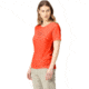 Norrona Svalbard Wool T-Shirt - Womens, Orange Alert, Extra Small, 2438-19 5620 XS