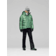 Norrona Trollveggen Down800 Hood - Womens, Dark Ivy, Medium, 1608-24-3886-M