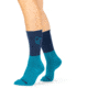 Norrona Trollveggen Heavy Weight Merino Socks, Hawaiian Surf/Indigo Night, 43-45, 1611-17 6609 43-45