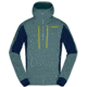 Norrona Trollveggen Powerstretch Pro Zip Hood - Mens, North Atlantic/Indigo Night, L, 1623-19-6630-L