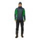 Norrona Trollveggen Powerstretch Pro Zip Hooded Jacket - Mens, Cool Black/Classic Green, Large, 1623-19-7784-L