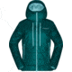 Norrona Trollveggen Primaloft100 Zip Hooded Jacket - Womens, Everglade, Small, 1630-19-3413-S
