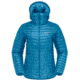 Norrona Trollveggen Superlight Down850 Hood Jacket - Womens, Hawaiian Surf, S, 1621-22-6610-S