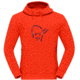 Norrona Warm Two Norrona Hoody - Mens, Arednalin Red, Small, 5250-21 5630 S