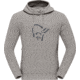 Norrona Warm Two Norrona Hoody - Men's, Drizzle Red, Extra Large, 5250-21 2301 XL