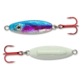 Northland Fishing Tackle Buck-Shot Rattle Spoon, S-Glo Rainbow, 1/2 oz, NL-BRS6-25