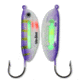 Northland Fishing Tackle Glo-Shot Jig, UV Purple Tiger, 1/8 oz, GSJ3-46