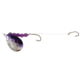 Northland Fishing Tackle Walleye Crawler Hauler Rig, Hex Nickel Purple, #5, NL-WSR5-HNP