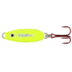 Northland Forage Minnow Spoon, 1/Card, 1/32Oz, #14 Hook Super-Glo Exo Chartreuse, FMS1-1013
