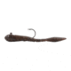 Northland Mimic Minnow Limber Leech, 1/4oz, 3-1/2in, Number 2/0Hk 2/Card, Brown Pumpkin, MMLL4-74