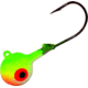 Northland Neon Rz Jig Head 1/4 Oz, 4/Cd UV Glo Watermelon, RZJ4-4-1315