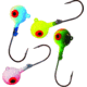 Northland Neon Rz Jig Head 3/16 Oz, 4/Cd UV Assorted, RZJ35-4-99