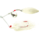 Northland Reed-RunnerClassic Tandem Spin Spinnerbait, White Shad, 3/8oz, 6 Pack, RRTW5C-1