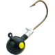 Northland SinkN Jig Head 3/8 oz, 3/0 Hook, Black, 5/Bag, SNJ5-5-3