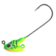 Northland Stand Up Fire Ball Long Shank Jig, 1/8 oz, Number 2/0 Long Shank Hook, Firetiger, 4 Card, FBSLS3-4-22