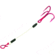 Northland Stingr Hook, Treble, Red, Size 2In, 3 Per Card, SHT2-R