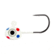 Northland Tungsten Flat Fry Jig - 2/Card - 1/28Oz - #12 Hook - Wonderbread, TFFJ12-165