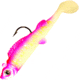 Northland UV Mimic Minnow Swimbait, 1 1/2in, 1/32 oz Sz 4 Hook, Pink Tiger, Strip Card, MMUV1-6-26