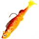 Northland UV Mimic Minnow Swimbait, 2 3/4in, 3/8 oz 3/0 Hook, Tech Tiger, Strip Card, MMUV5-6-38