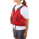 NRS Chinook Fishing PFD - Life Jacket - Mens, Red, Extra Small/Medium, 40009.04.102