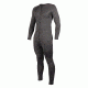 NRS Expedition Union Suit - Men's, Charcoal Heather, M 10132.03.101