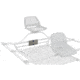 NRS Frame Cataraft Motor Mount, Gray 93100.01.100