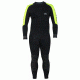 NRS Grizzly Rescue Wetsuit - Men's, Black/Yellow, G-XXL 17277.01.101
