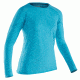 NRS H2Core Silkweight Long-Sleeve Shirt - Women's, Blue Atoll, L 10115.03.108