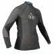 NRS HydroSkin 1.0 Shirt - Women's, Black, XL 15034.02.104