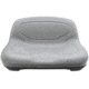 NRS Low-Back Padded Seat, Gray, 94033.01.100