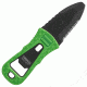 NRS Neko Blunt Knife, Black/Green 47310.01.101