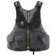 NRS Raku Fishing PFD - Life Jacket - Mens, Charcoal, Extra Small/Medium, 40074.01.100
