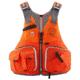 NRS Raku Fishing PFD - Life Jacket - Mens, Orange, Large/Extra Large, 40074.01.103