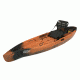 NuCanoe Flint Canoe with Pinnacle Seat, 11ft 3in, Hazard, 1100HZ