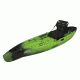 NuCanoe Flint Canoe with Pinnacle Seat, 11ft 3in, Nuclear Green, 1100NG