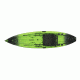 NuCanoe Flint Canoe with Pinnacle Seat, 11ft 3in, Nuclear Green, 1100NG
