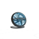 O2 Cool 3.5 Inch Portable USB Fan-Blue