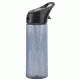 O2 Cool Mist 'N Sip Prism Water Bottle with Pop-Up Straw - 24 oz-Gray