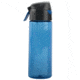 O2 Cool Mist 'N Sip Prism Water Bottle with Pop-Up Top/Carry Loop - 24 oz-Dark Blue