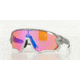 Oakley A JAWBREAKER OO9270 Sunglasses 927009-31 - Silver/Matte White Frame, Prizm Trail Lenses