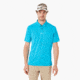 Oakley Aero Stripe Jacquard Polo - Mens, Atomic Blue, Extra Large, 434034-6B2-XL