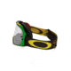 Oakley Airbrake MX Goggles, Rasta/Clear, OO7046-35