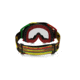 Oakley Airbrake MX Goggles, Rasta/Clear, OO7046-35