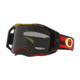 Oakley Airbrake MX Goggles, Red/Yellow/Dark Grey, OO7046-75