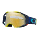 Oakley Airbrake MX Goggles, Starburst Yellow/Blue/Irid, OO7046-42